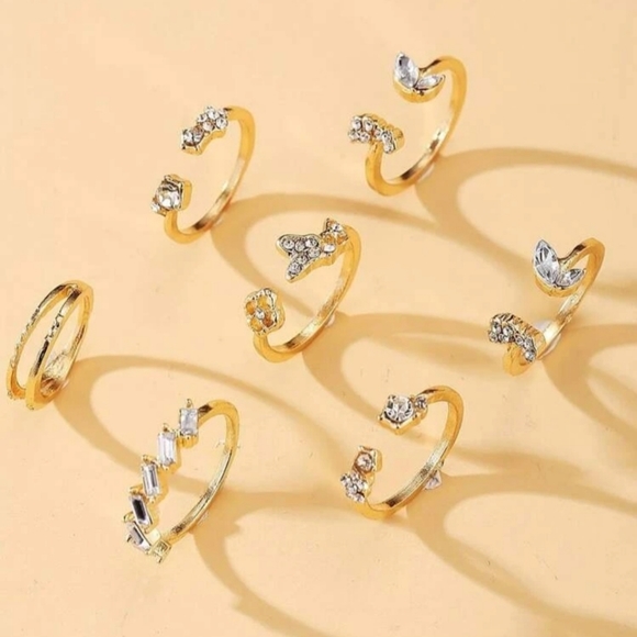 *Hadley* Midi Ring Set - Picture 2 of 4